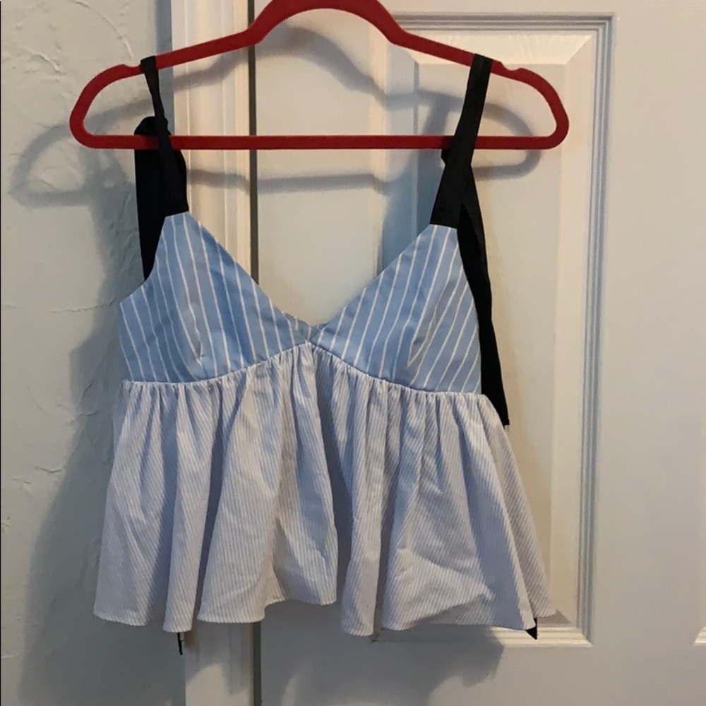 Striped Zara top